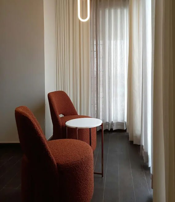 The beauty of interior and exterior design